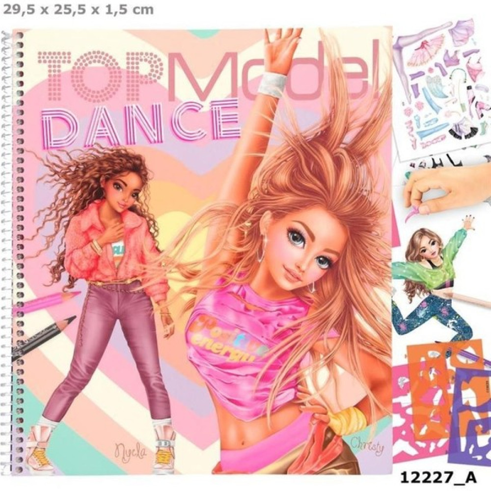Topmodel Boyama Kitabı Dance Resim Defteri Fiyatı