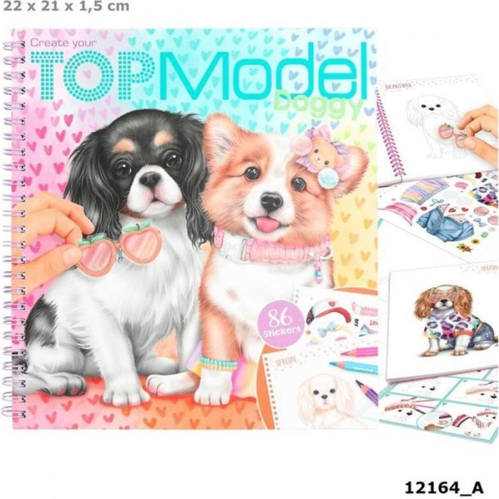 Topmodel Boyama Kitabı Köpeğinizi Yaratın Sanatsal Malzemeler Fiyatı