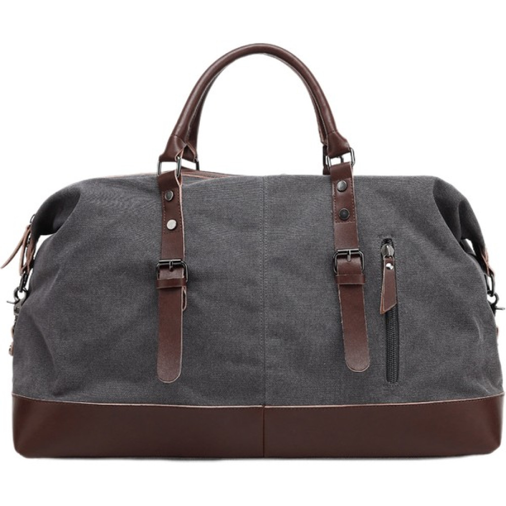 TopOne New Home Vintage Canvas Large Capacity 45L Travel Bag Luggage Bag Handbag Unisex (Yurt Dışından) Erkek Çanta ve Cüzdan Fiyatı