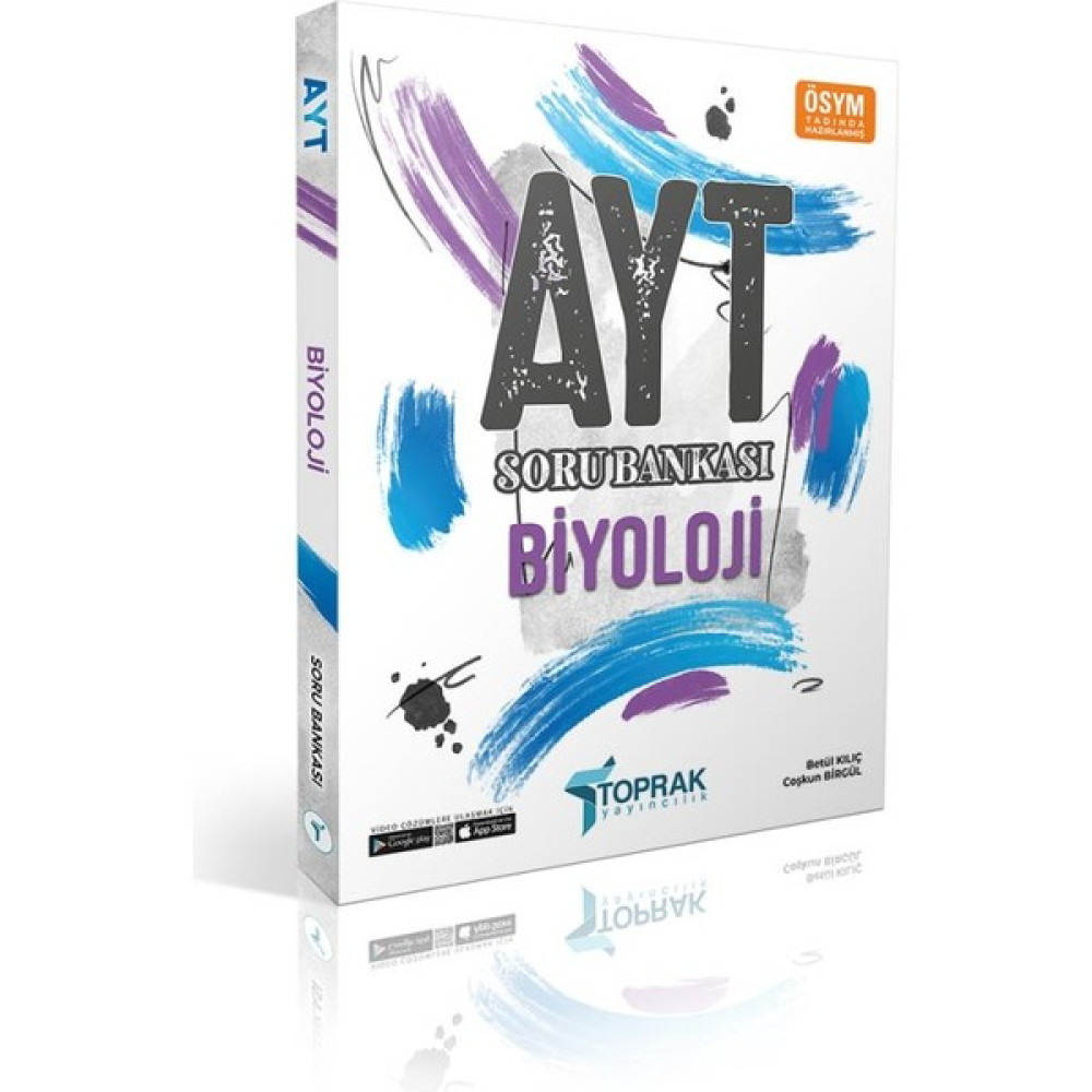 Toprak Ayt Biyoloji Soru Bankası & Aydın Ayt 3 Deneme Temel Yeterlilik Testi (TYT) Fiyatı