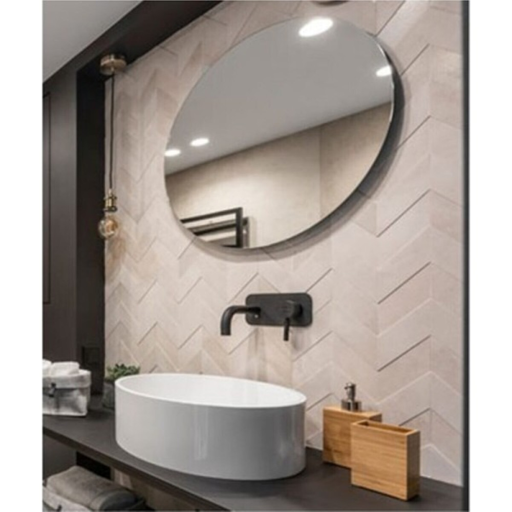 Toprak Dekor 80*60 Elips Dekoratif Ayna Banyo Aynası Makyaj Aynası Kuaför Aynası Banyo Aynası Fiyatı