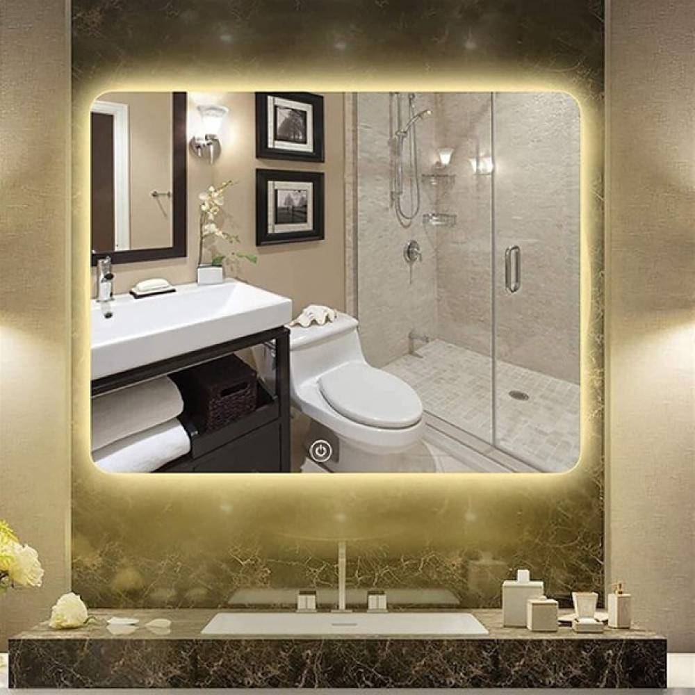 Toprak Dekor 80*60 R5 Günışığı Ledli Dokunmatik Ledli Ayna Banyo Aynası Banyo Aynası Fiyatı