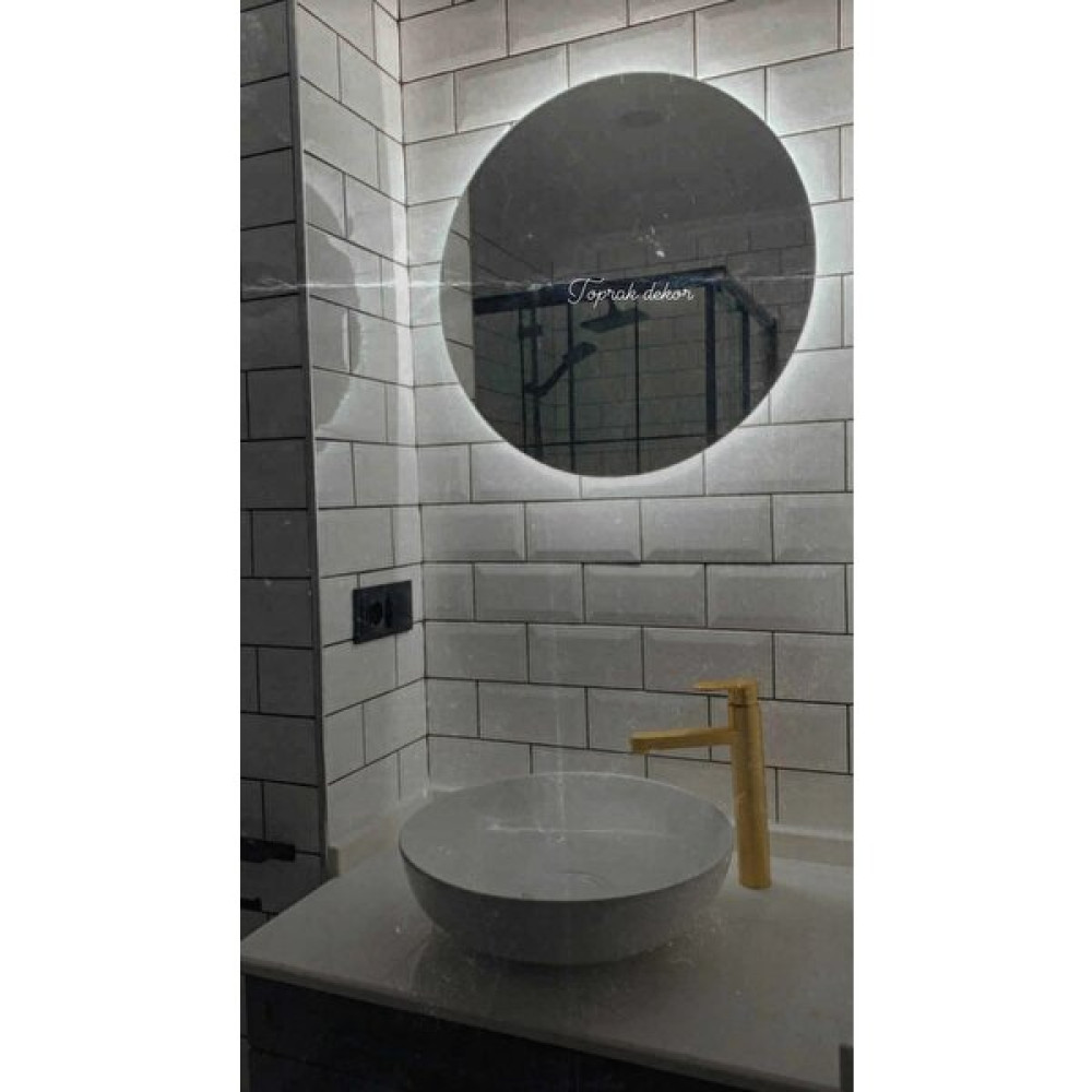 Toprak Dekor 90 Cm Günışığı Ledli Banyo Aynası Ledli Ayna Tuvalet Aynası Banyo Aynası Fiyatı
