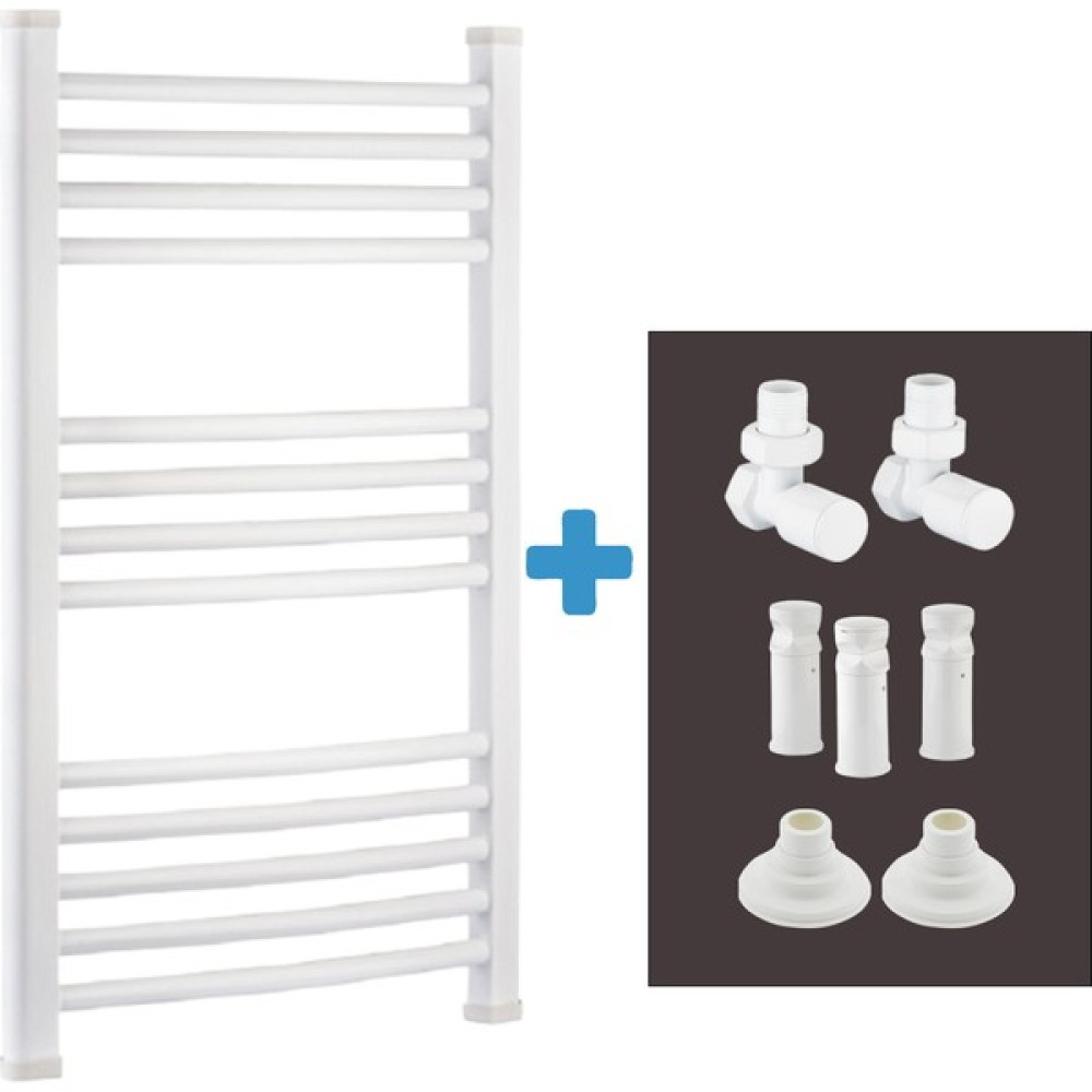 Toprak Havlupan 50/70 Cm 10 Borulu Beyaz Havlupan +2 Adet Vana +2 Boru Gizleme Aparatı +Montaj Seti - 50X70 Havlupan Fiyatı
