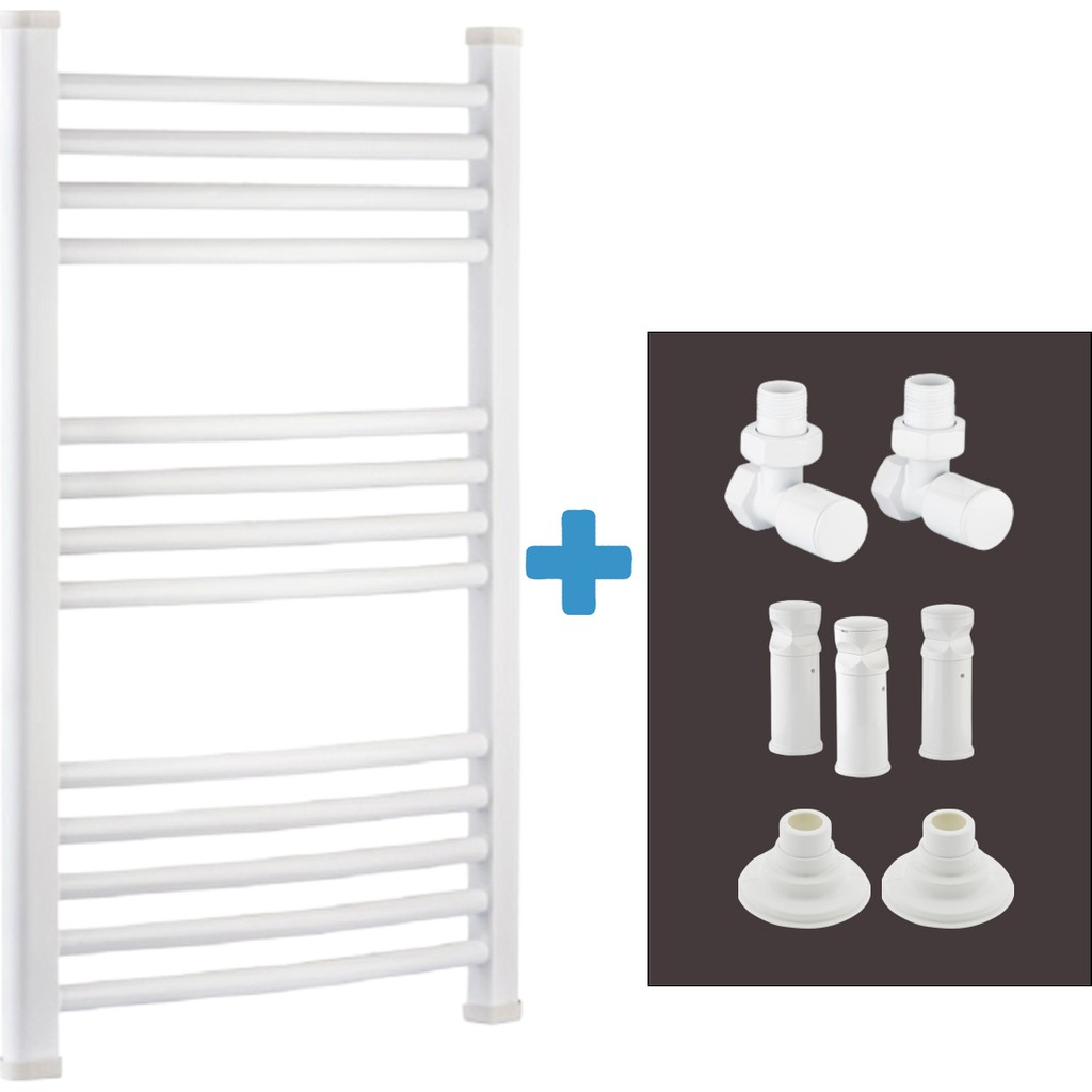 Toprak Havlupan 50/70 Cm 10 Borulu Beyaz Havlupan +2 Adet Vana +2 Boru Gizleme Aparatı +Montaj Seti - 50X70 El / Yüz Havlusu Fiyatı