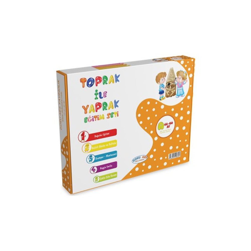 Toprak ile Yaprak Eğitim Seti - 48 - 60 Ay Okul Öncesi Eğitici & Öğretici Kitaplar Fiyatı