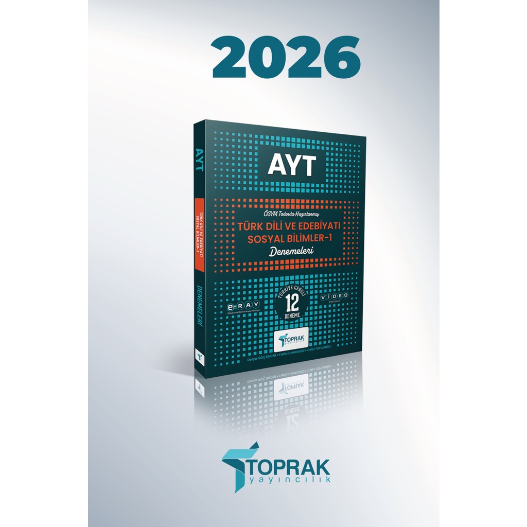 Toprak Yayıncılık AYT Türk Dili ve Edebiyatı Sosyal Bilimler Deneme Kitabı Üniversite Hazırlık 2025 Model Diğer Fiyatı