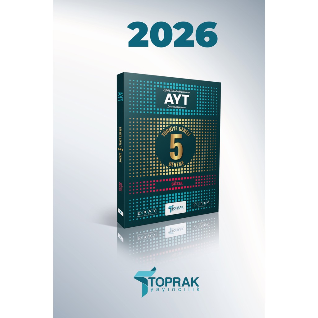 Toprak Yayıncılık Toprak Ayt 5'li Sözel Deneme Üniversite Hazırlık 2025 Yayın Tarihli Matematik Fiyatı