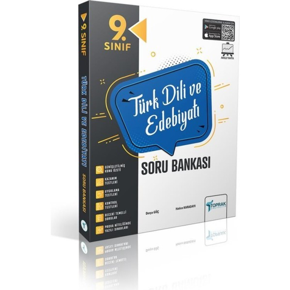 Toprak Yayınları 9. Sınıf Türk Dili ve Edebiyatı Soru Bankası (4 Fasikül) Kaynak Kitapları Fiyatı