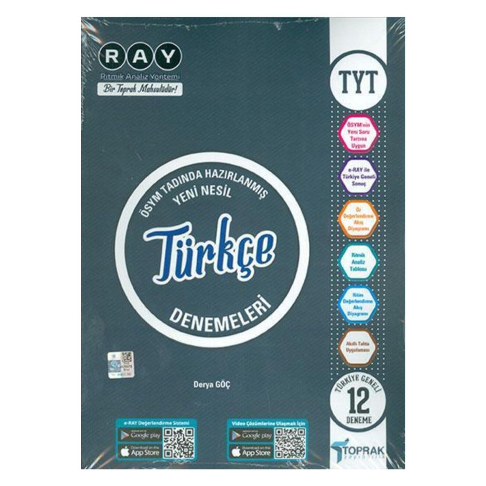 Toprak Yayınları Tyt Türkçe Deneme Kitabı Ders Sınav Kitapları Fiyatı