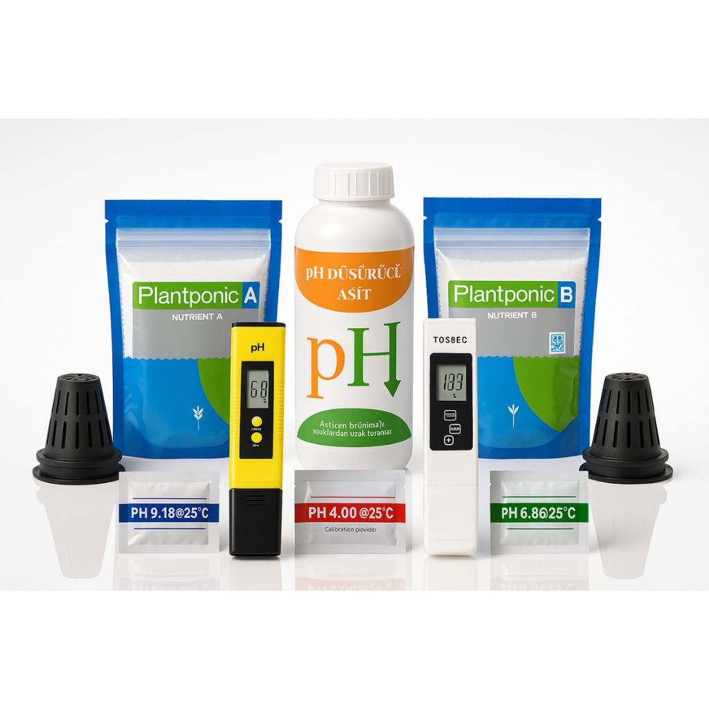 Topraksız Market Topraksız Tarım Başlangıç Seti Starkit Gübre Fiyatı