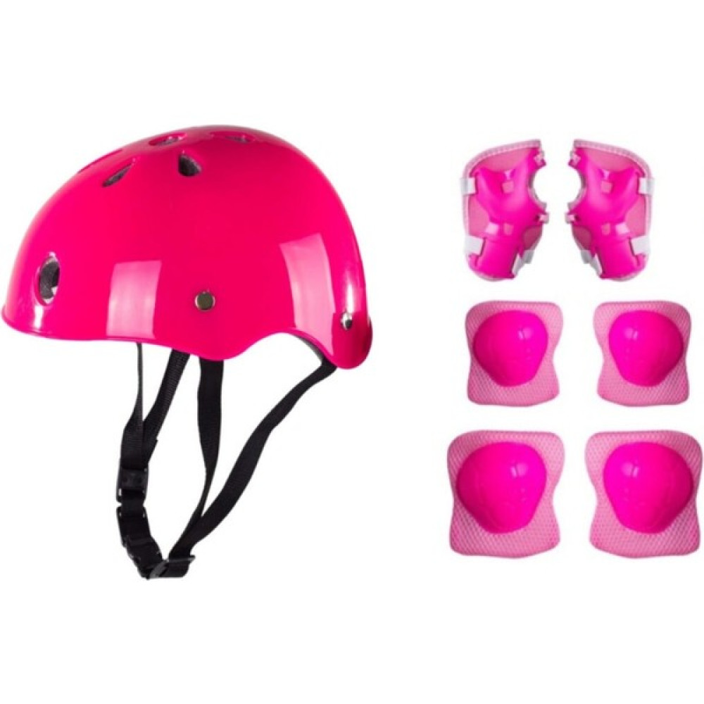 Toprock Store Kask Dizlik Dirseklik Koruyucu Set - Pembe - 51 - 54 cm Motorsiklet Kaskları Fiyatı