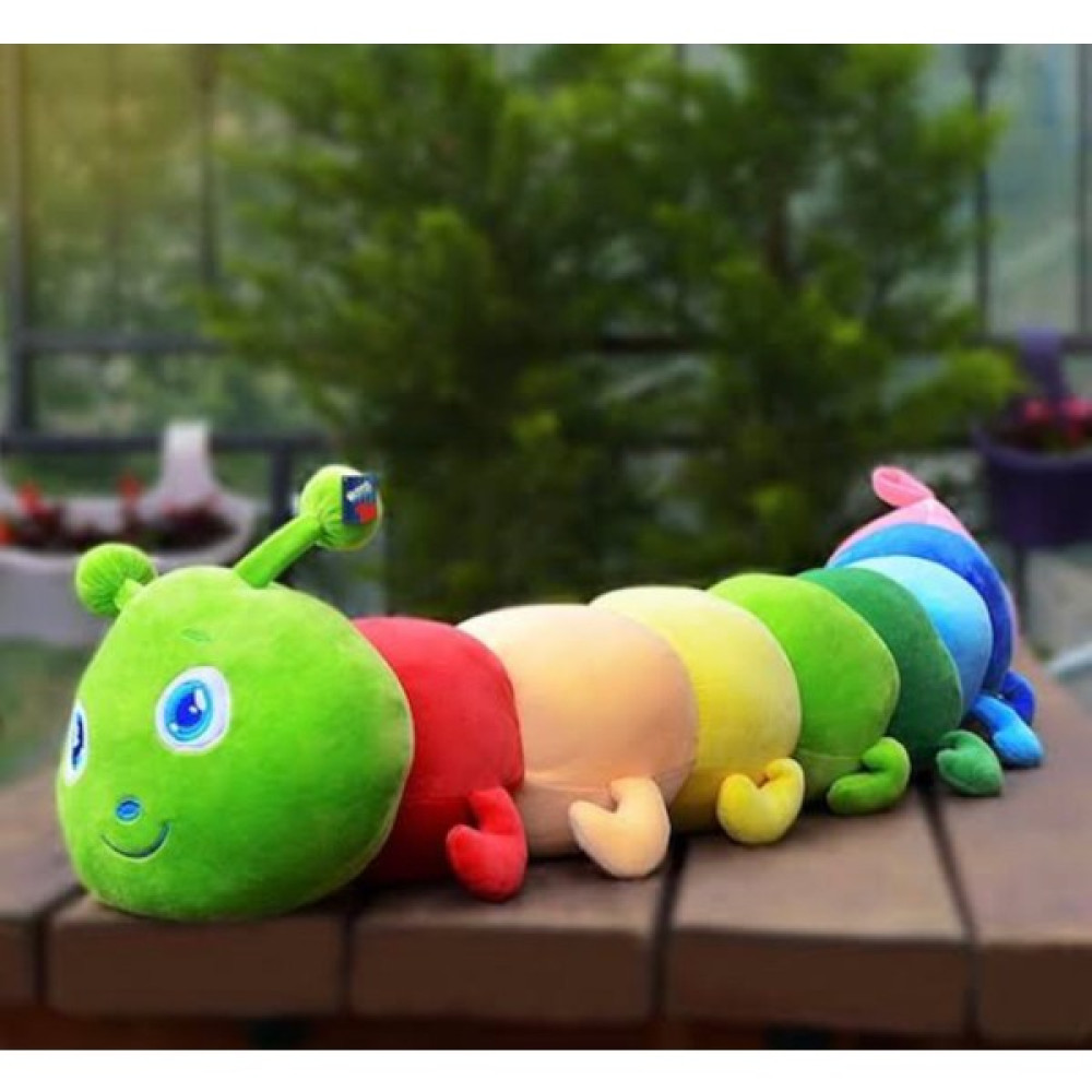 Toprock Store Oyuncak Peluş Tırtıl Uyku Arkadaşım Dev Boy 70 cm - Renkli Peluş Oyuncaklar Fiyatı