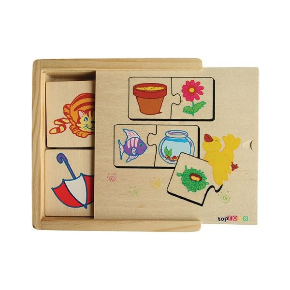 Toptoys Ahşap Puzzle Bağlantı Kurma Bebek Oyuncakları Fiyatı