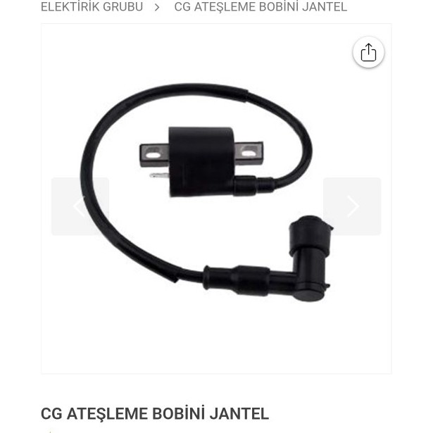 Topuz Motor Cg Ateşleme Bobin KT CUP YBR bobin Buji Başlığı Pipo Takım SSD / Solid State Drive Fiyatı
