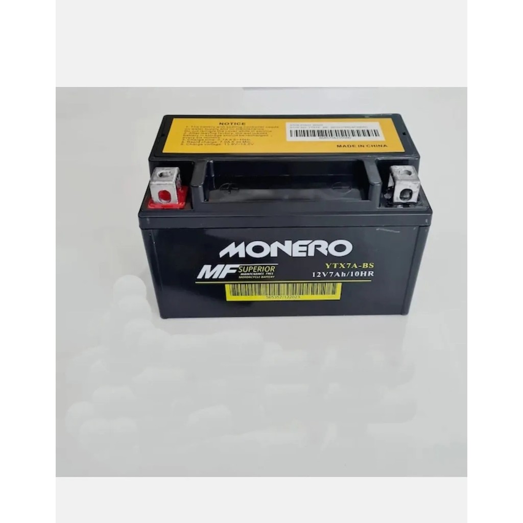 Topuz Motor Scooter Akü 12 v.7 ah YTX7A-BS Orjinal monero , ncr , ortec marka Scooter Fiyatı