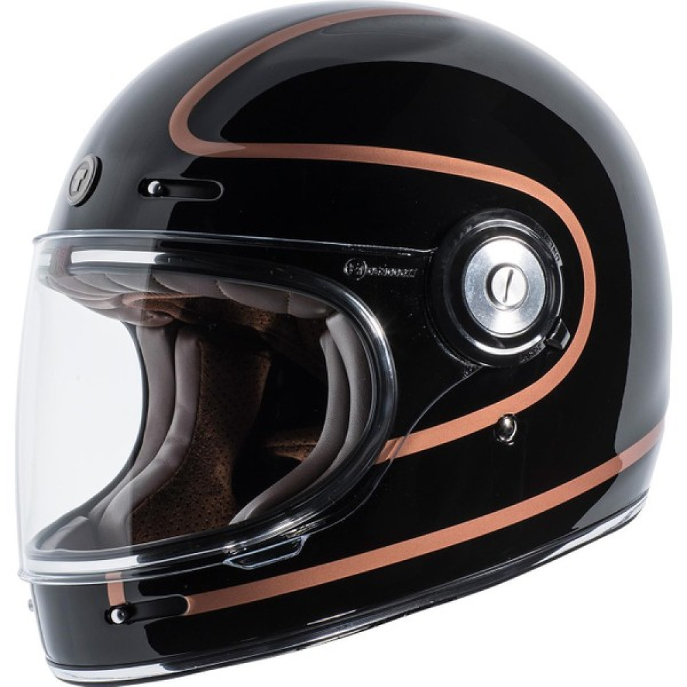 Torc T-1 Copper Pin Kapalı Motosiklet Kaskı Siyah - XL Motorsiklet Kaskları Fiyatı