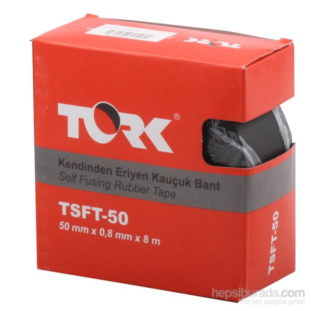 Tork 50X0,8X8m Siyah Eriyen Bant Nalburiye & Hırdavat Fiyatı