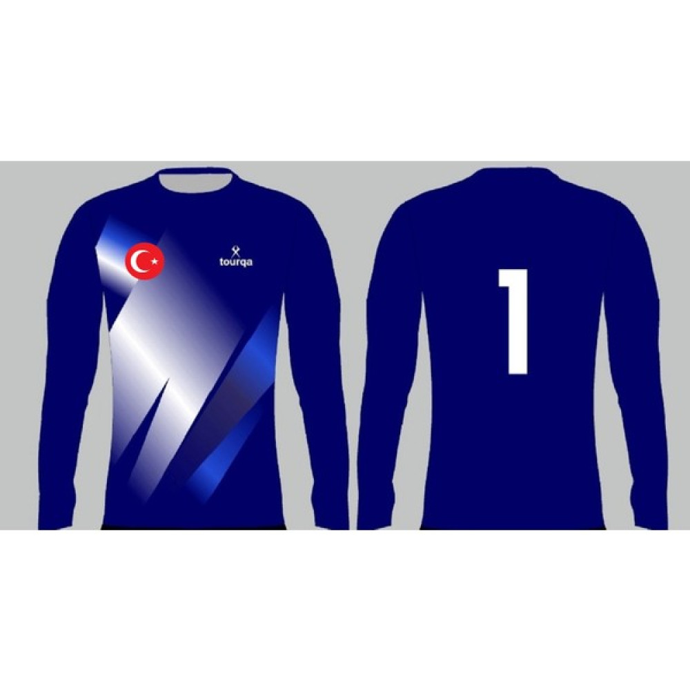 Torka Kaleci Üst Forma Mavi Sünger Destekli Futbol Malzemeleri Fiyatı
