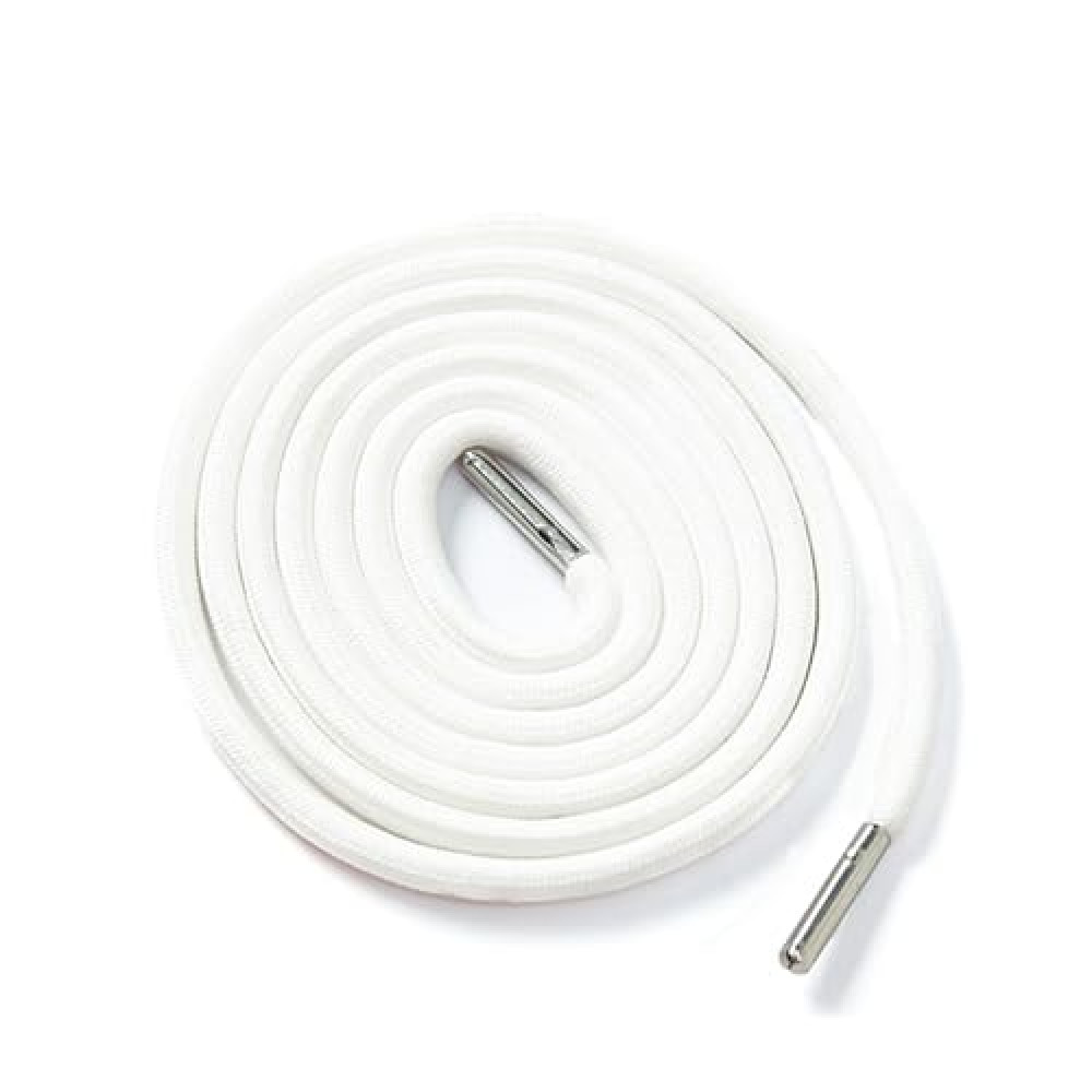 TORMEN Replacement Drawstrings Drawcords 51IN Cotton Drawstring Cord with Easy Adjustable Easy to Install Perfect for Hoodies Activewear(1 Pcs White)