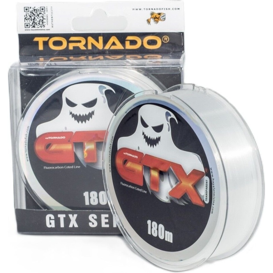 Tornado Gtx Hayalet Misina 180 M Şeffaf Fluorocarbon Coated 0.241 mm SSD / Solid State Drive Fiyatı