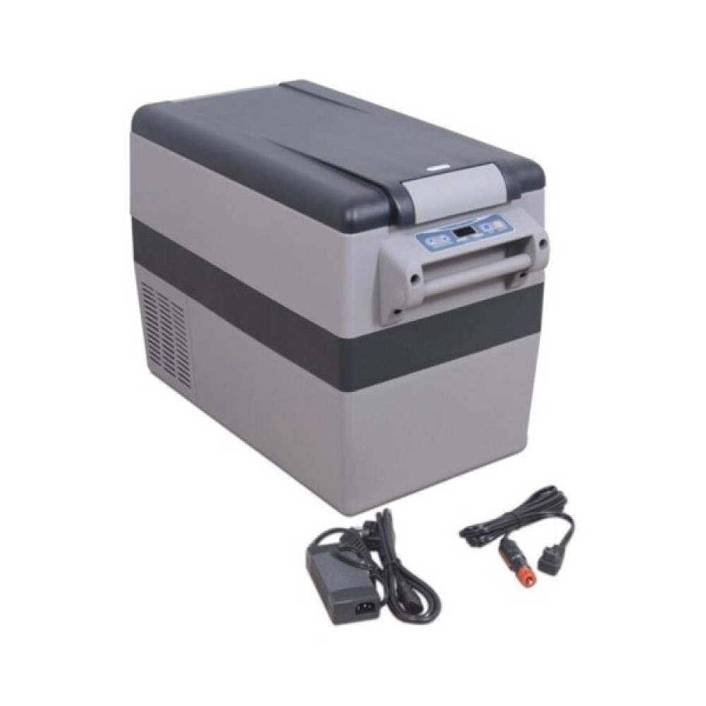 Toronto Kompresörlü Araç Buzdolabı 32 Lt Hacimli 12V-24V BCD32 + 220V Adaptör - Gri Oto Buzdolabı Fiyatı