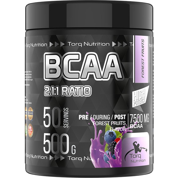 Torq Nutrition BCAA Toz Formda 500 Gr Orman Meyveleri 50 Servis 7500 mg Amino Asit - Aromasız Diğer Fiyatı