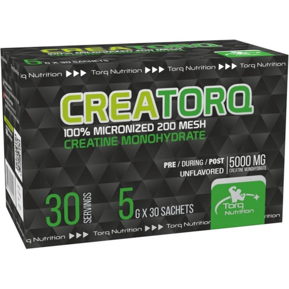 Torq Nutrition Creatorq %100 Micronized Creatine Monohydrate 30 Saşe 5 gr Sporcu Besinleri Fiyatı