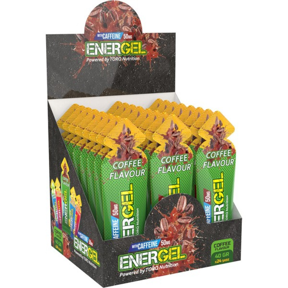 Torq Nutrition Energel Caffeine Enerji ve Performans Jeli 40 gr 24 Adet - Kahve Amino Asit Fiyatı