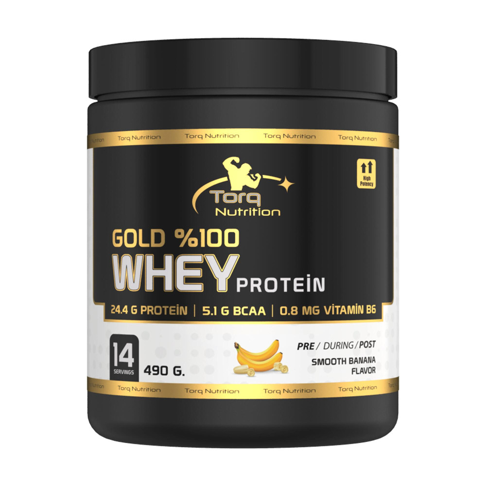 Torq Nutrition Torq Nutrition Gold Whey Protein Tozu - Muz - 490 Gr Protein Tozları Fiyatı