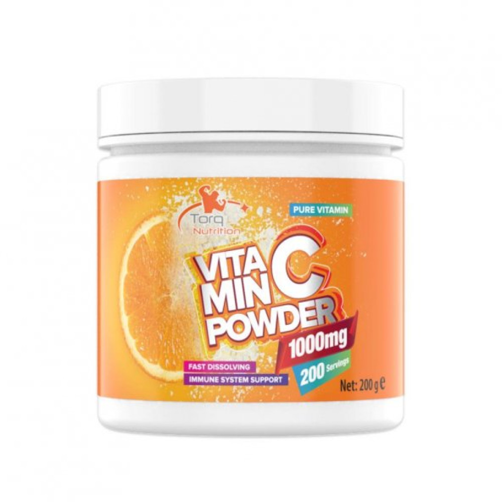 Torq Nutrition Vitamin C Powder (1000 Mg) 200 Gr Sporcu Besinleri Fiyatı