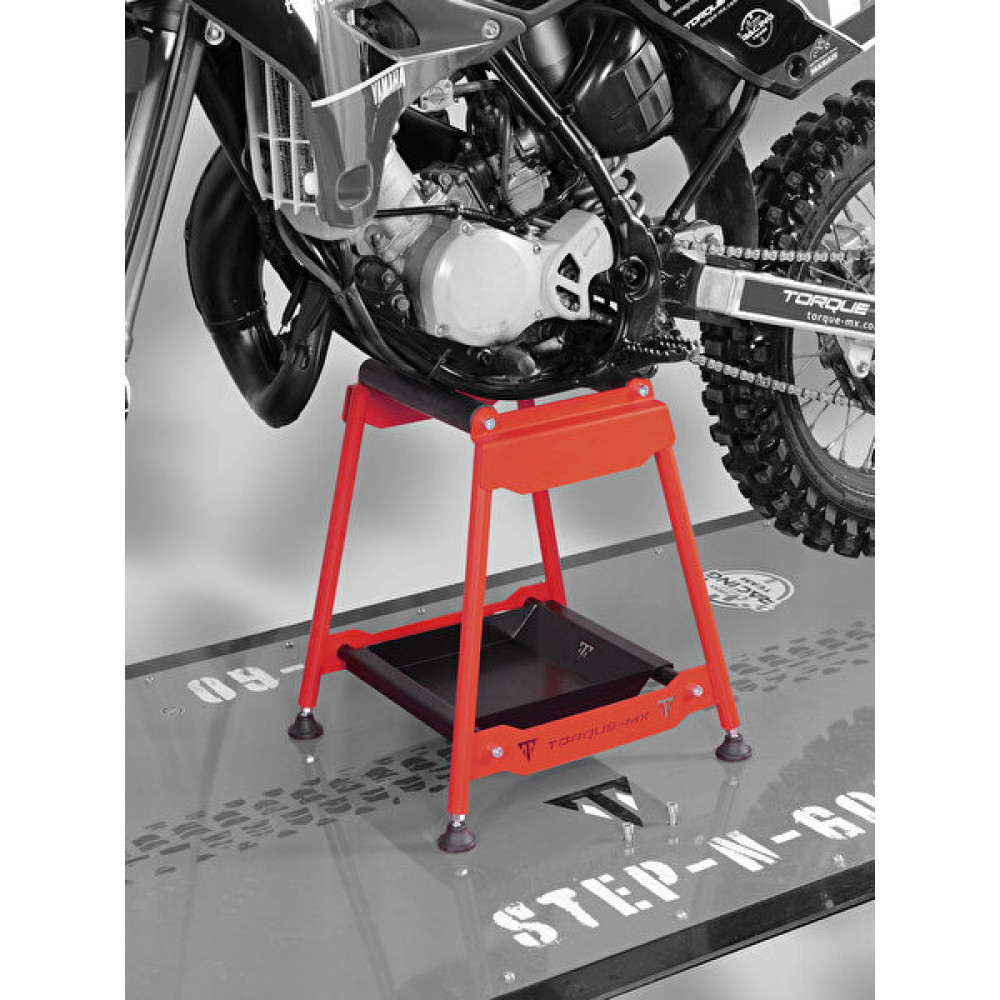 Torque-MX Motosiklet Ayarlanabilir Sabit Sehpa SS4 - Kırmızı Motorsiklet için Diğer Aksesuarlar Fiyatı
