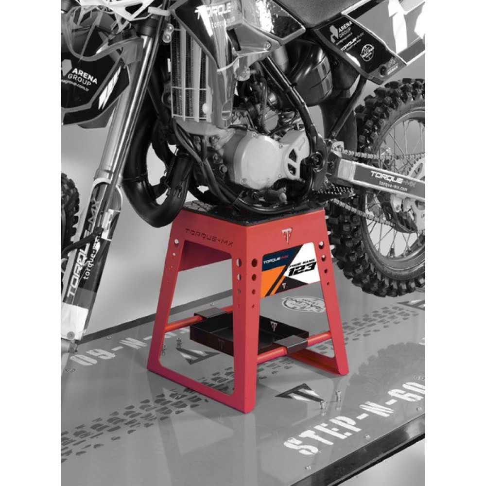 Torque-MX Sabit Motosiklet Sehpası SS2 Kırmızı Motorsiklet için Diğer Aksesuarlar Fiyatı