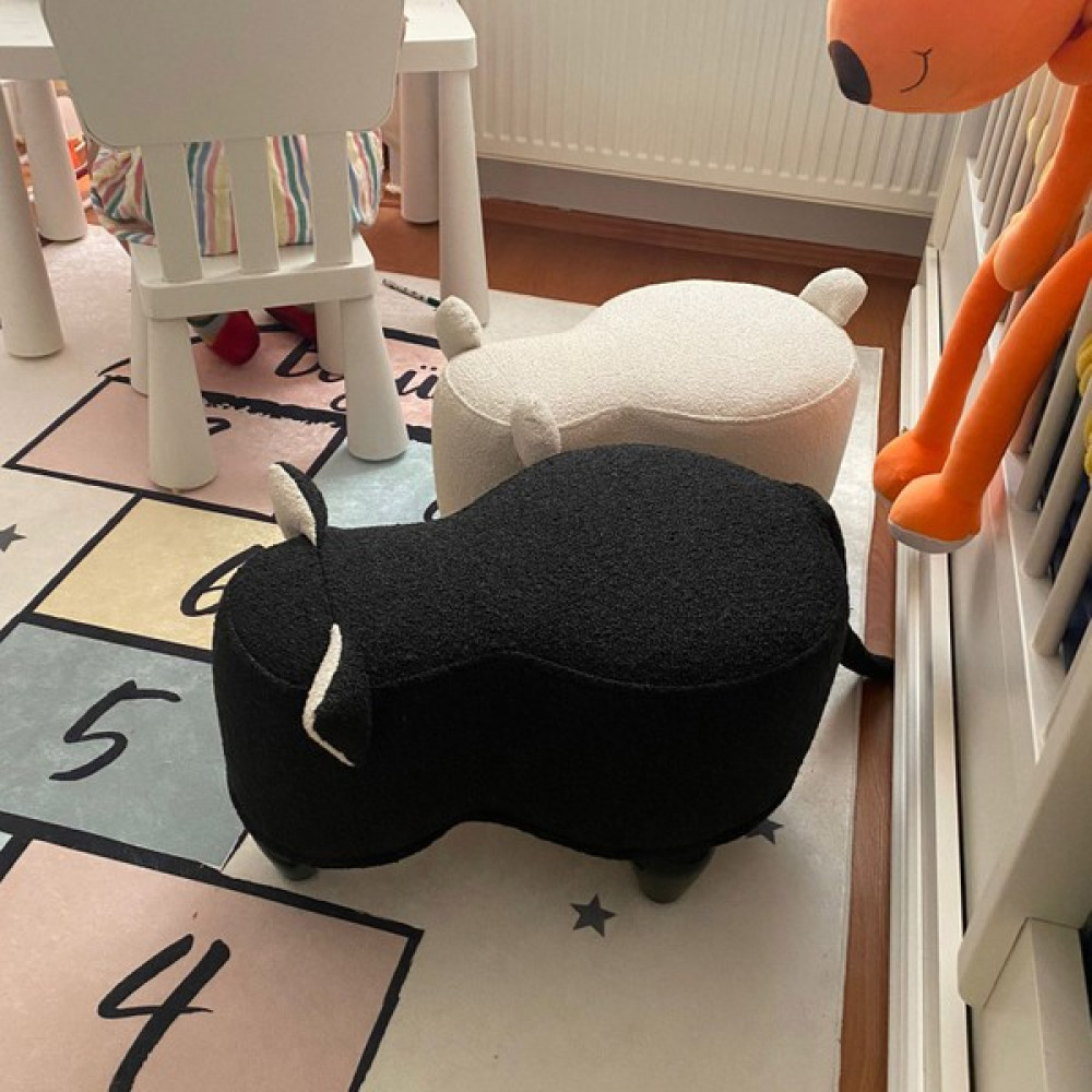 Tortuga Kedi Puf Çocuk Koltuğu Çocuk Odası Serisi Leke Tutmaz Silinebilir Kumaş - Antrasit Bebek-Çocuk Odası Fiyatı
