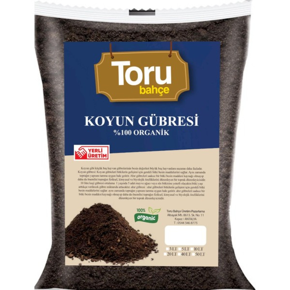 Toru Bahçe Koyun Gübresi 20 lt Oto Boyaları Fiyatı