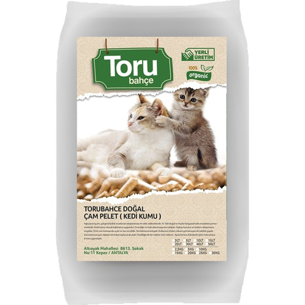 Torubahce Doğal Kedi Kumu Çam Pelet 10 Lt Evcil Hayvan Ürünleri Fiyatı