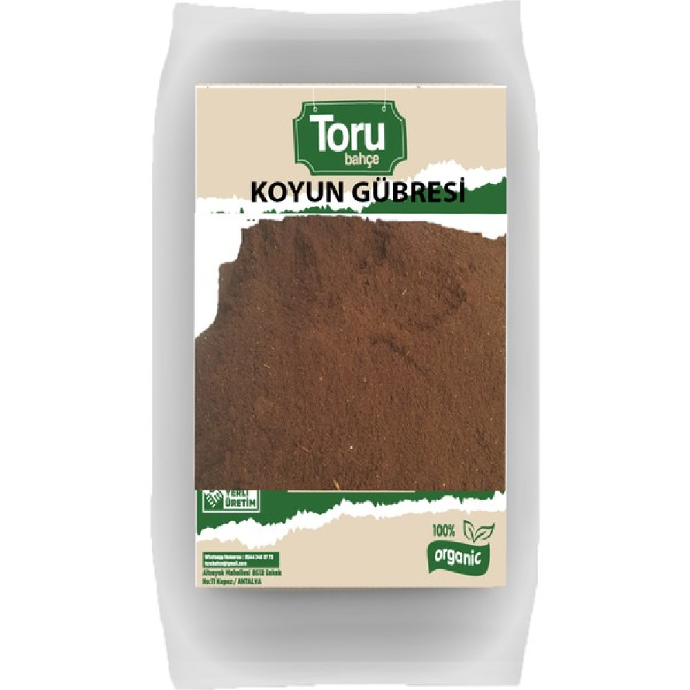 Torubahçe Koyun Gübresi Çiçek ve Bitkileriniz Için 10 Lt Bitki Fiyatı