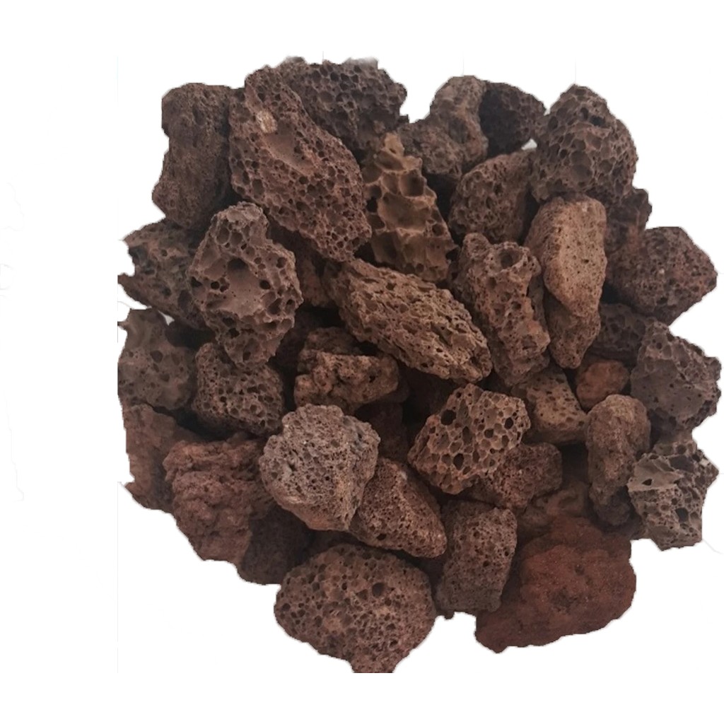 Torubahce Pomza Taşı 20 Litre 10-15 mm Kırmızı Pomza Lav Taşı Lav Kırığı Ponza Taşı Pomza Taşı Akvaryum Taşı Tüf Cüruf - Yok Bitki Fiyatı