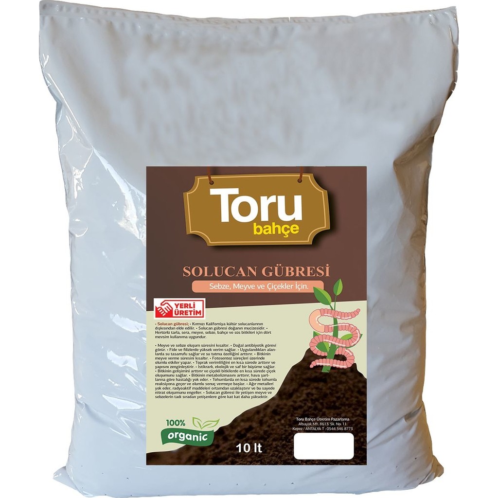Torubahce Solucan Gübresi 10 Lt Bitki Fiyatı