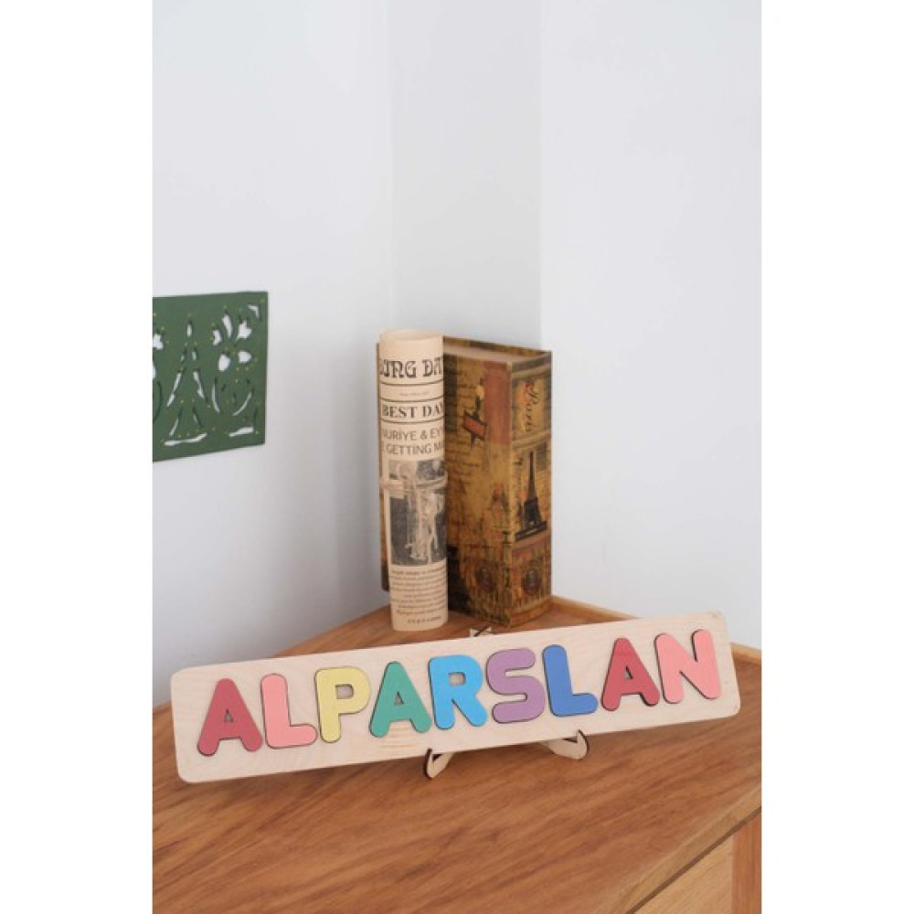 Tosbiq Baby Ahşap Oyuncak Montessori Puzzle 9 ve Üzeri Harf Gökkuşağı Yenidoğan Baby Shower Hediyesi Oyuncak - 9 Harf ve Üzeri - Kırmızı Bebek Oyuncakları Fiyatı