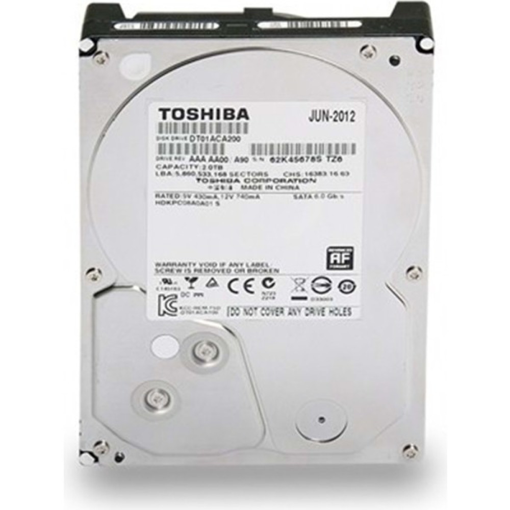 Toshiba 2tb 3.5" DT01ACA200 Sata 3.0 7200 Rpm Hard Disk Sabit Diskler Fiyatı