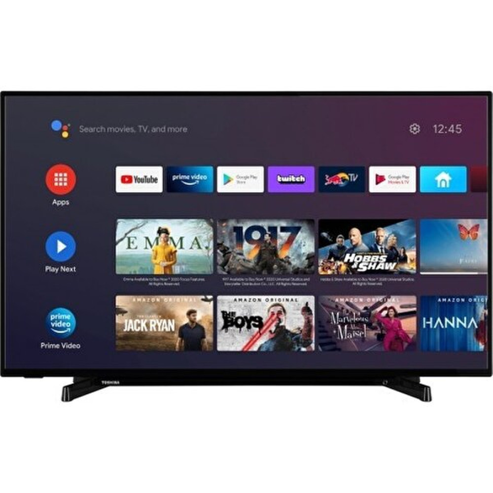 Toshiba 43Ua2263Dt 43" 109 Ekran 4K Ultra HD Uydu Alıcılı Android Smart LED TV Televizyonlar Fiyatı