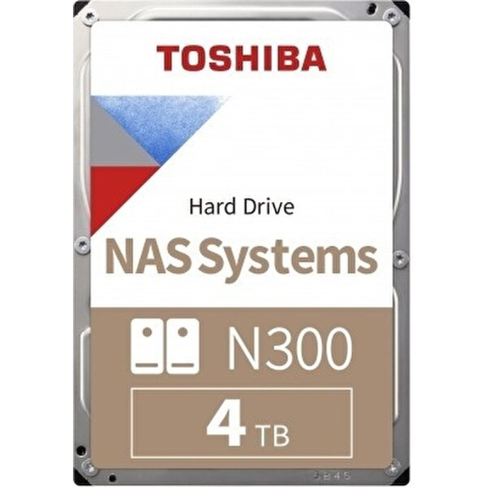 Toshiba 4TB N300 7200RPM Sata3 128MB Cache NAS Harddisk HDWG440UZSVA Sabit Diskler Fiyatı