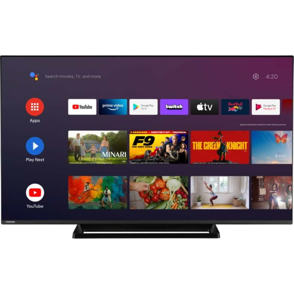 Toshiba 50UA3E63DT 50" 126 Ekran Uydu Alıcılı 4K Ultra HD Android Smart LED TV - 50” Televizyonlar Fiyatı