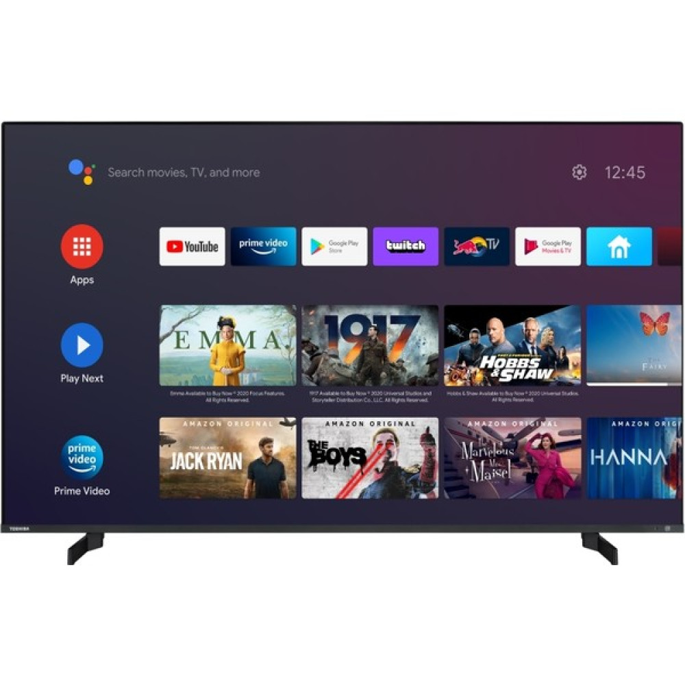 Toshiba 50UA5D63DT 50'' 126 Ekran Uydu Alıcılı 4K Ultra HD Android Smart LED TV Televizyonlar Fiyatı
