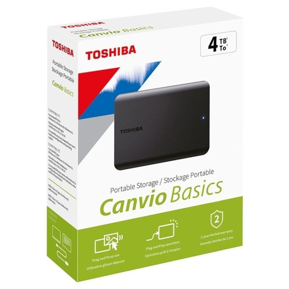 Toshiba Canvio Basic 4tb USB 3.2 GEN1-HDTB540EK3CA Taşınabilir Hard Diskler Fiyatı