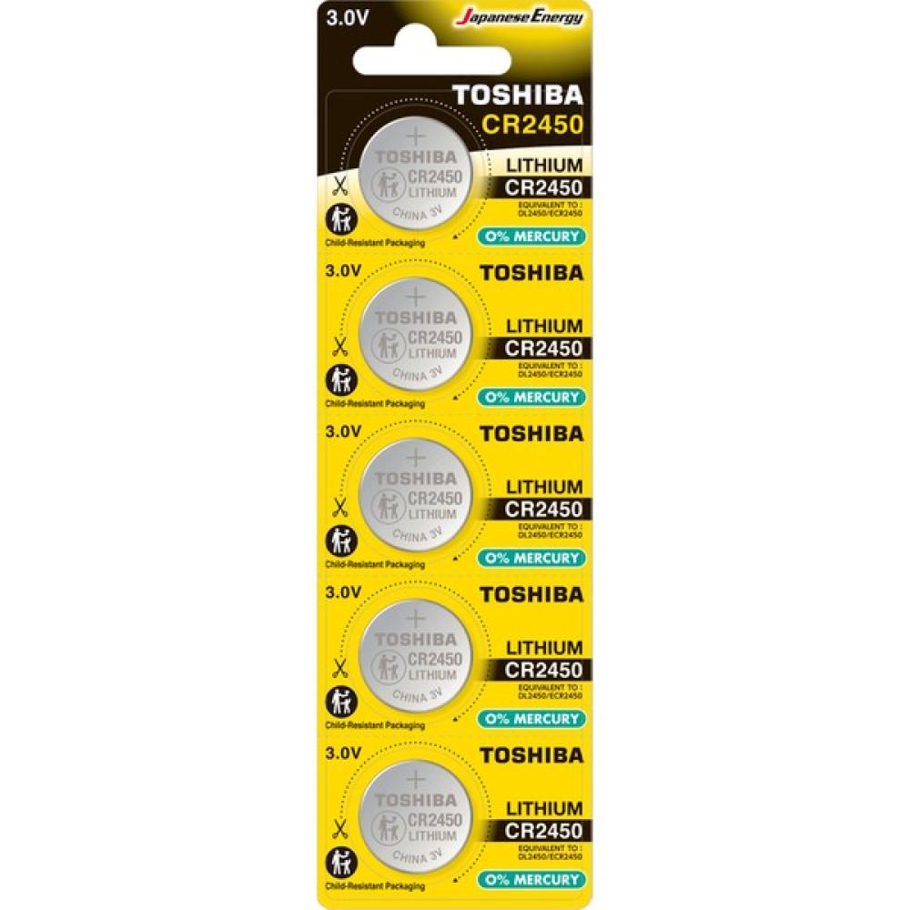 Toshıba CR2450 Lithium 5'li Pil Oto Boyaları Fiyatı