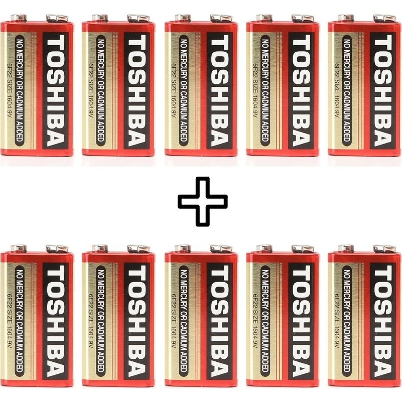 Toshiba Heavy Duty 6F22KG 9 Volt 10'lu Özel Pil Paketi Laptop Batarya Pil Fiyatı