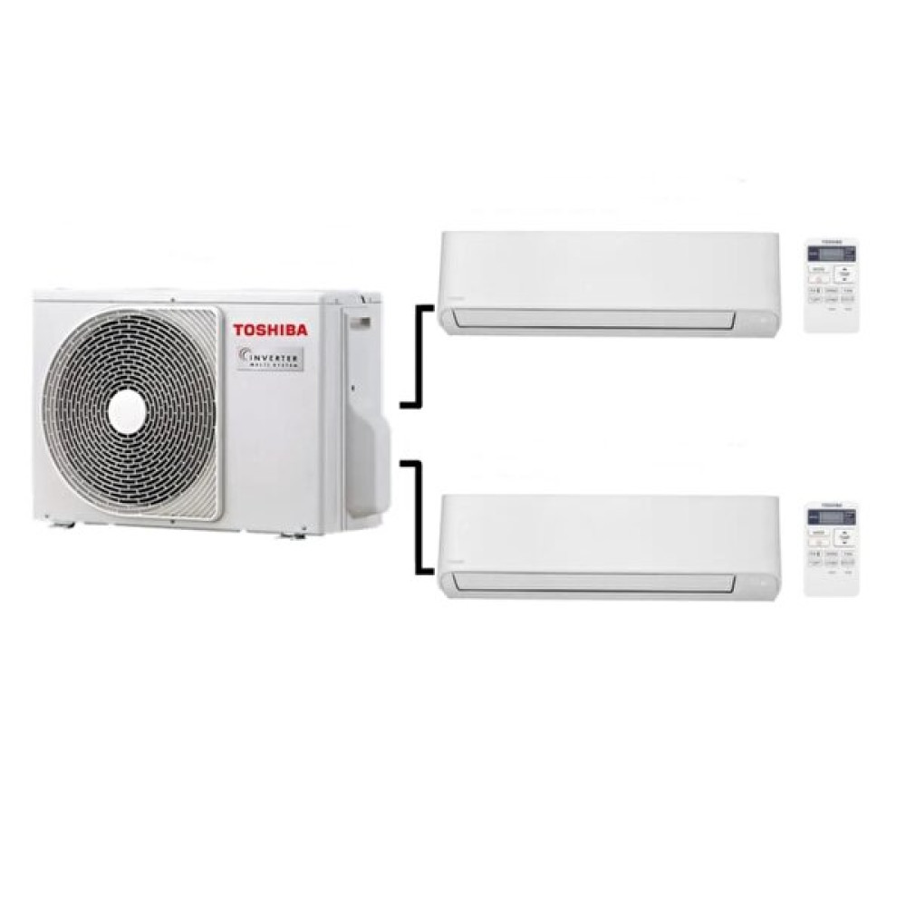 Toshiba Multi Ras-2M18U2Avg-Tr3 10000 BTU ve 16000 BTU İç Üniteli Klima Klimalar Fiyatı