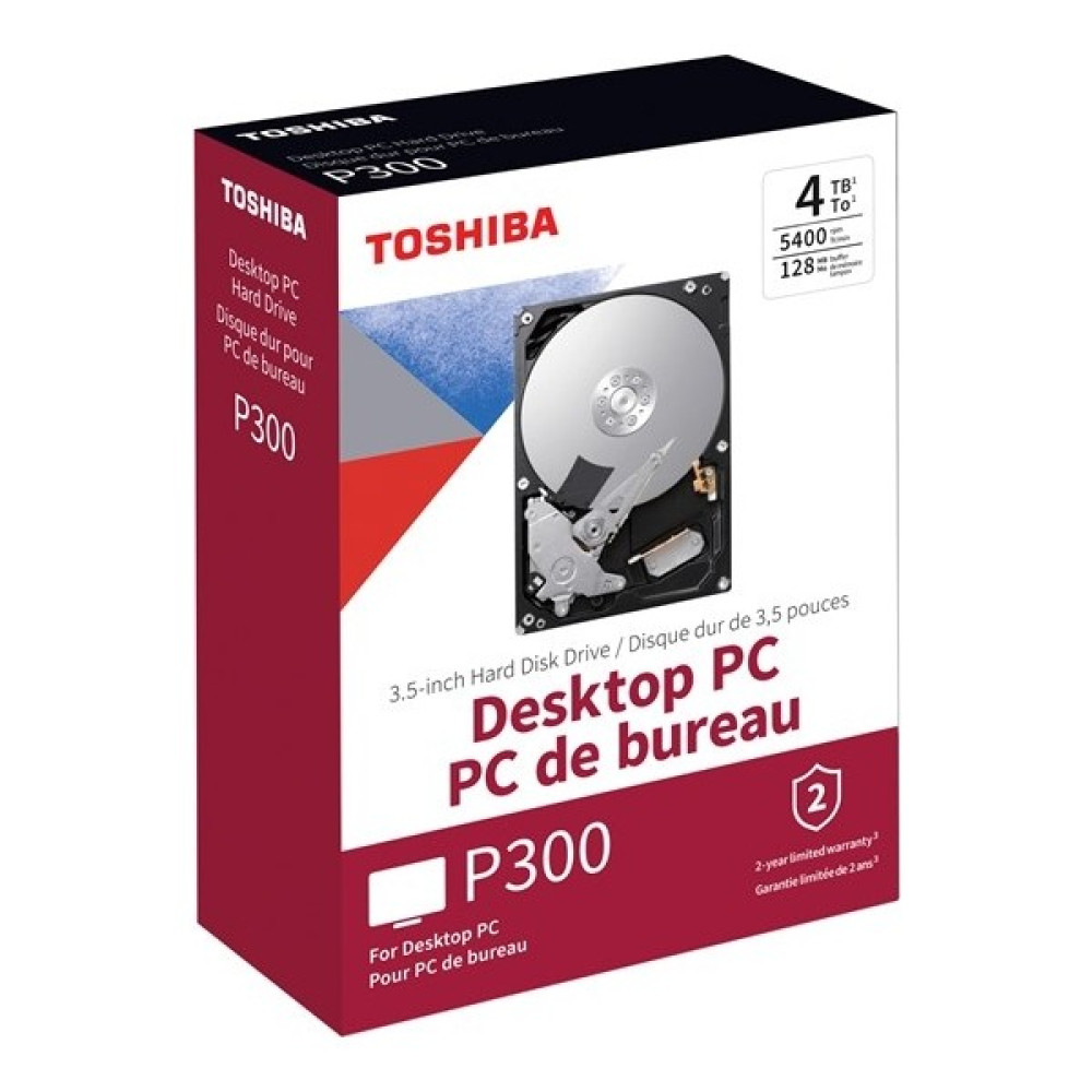 Toshiba P300 4tb Box 5400RPM 128MB - HDWD240EZSTA Sabit Diskler Fiyatı